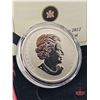 Image 3 : RCM 2012 Twenty Five Cent : Prehistoric Creatures : Pachyrhinosaurus Lakustai (Colored Coin) (Glow i