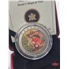 Image 2 : RCM 2012 Fifty Cent : Santa's Magical Visit (Colorized Coin) (COA #1504)