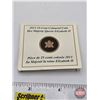 Image 4 : RCM 2013 Twenty Five Cent : Her Majesty Queen Elizabeth II  (Coloured Coin) (COA #10142)