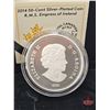 Image 3 : RCM 2014 Fifty Cent : R.M.S. Empress of Ireland (Silver plated coin) (COA #10102)