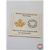 Image 4 : RCM 2014 Twenty Five Cent : Ducks of Canada : The Pintail (Coloured Coin) (COA #5959)