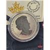 Image 3 : RCM 2014 Twenty Five Cent : Water-lily and Leopard Frog (Coloured Coin) (COA #7672)