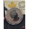 Image 3 : RCM 2015 Twenty Five Cent : Ducks of Canada : Cinnamon Teal (Coloured Coin) (COA #1174)
