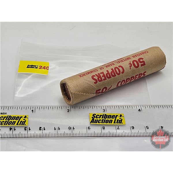 Canada One Cent Roll : 1970 (Original Roll)