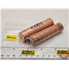 Image 1 : Canada One Cent Rolls (2) : 1996 & 2001 (Original Rolls)