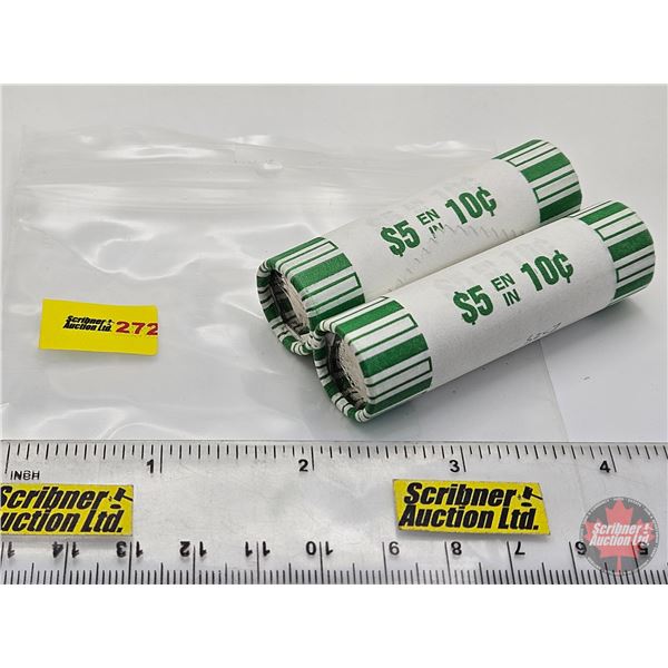 Canada Ten Cent Rolls (2) : 2025 (Original Rolls)