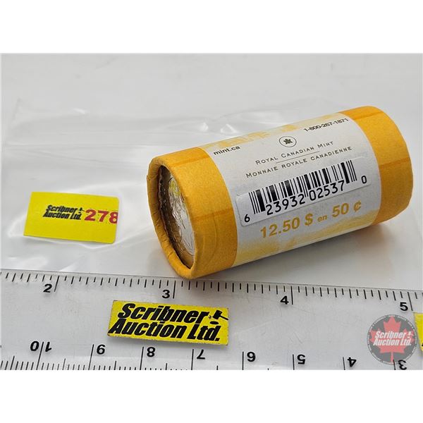 Canada Fifty Cent Roll : 2010 (Original Roll)