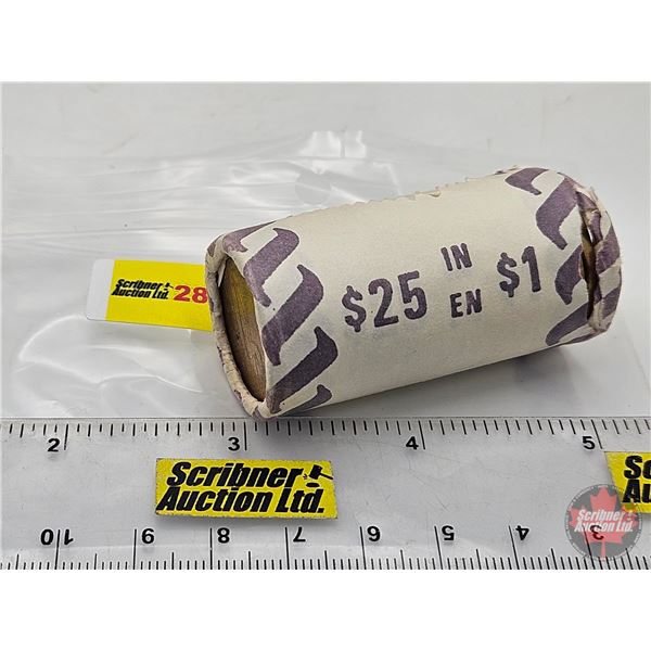 Canada Loonie Dollar (Roll) : 1987 (First Year of Loonie) (Original Roll)