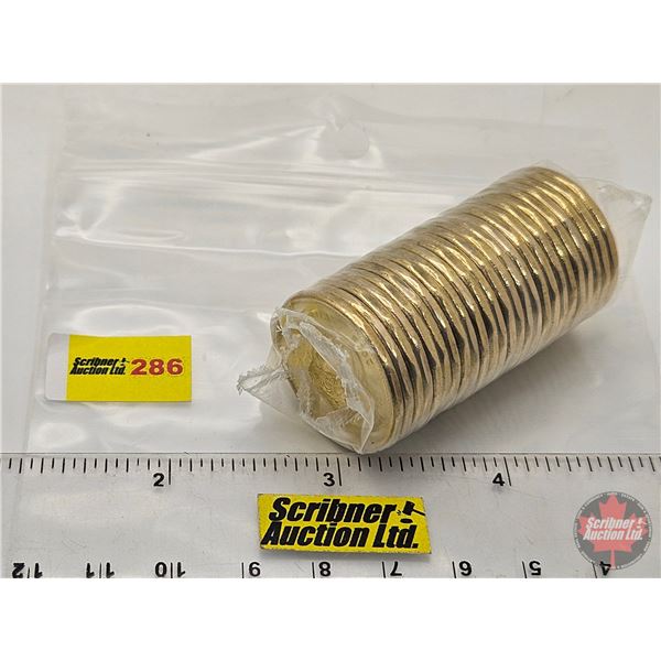 Canada Loonie Dollar Roll : 2018 (Original Roll)