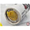Image 2 : Canada $2 Toonie Roll : 2018 Armistice Special Wrapped Mint Roll (Original Roll)