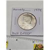 Image 4 : USA Half Dollars (1 Roll + 1 Coin) : 1974 (21 Coins)