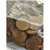 Image 2 : USA One Cent (BULK BUY) Variety (1909 - 1958) (1300 + Coins!) (9+ LBS)