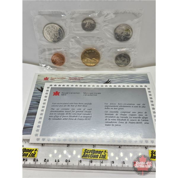 RCM Canada Uncirculated Year Set 1990 (SEE PICTURES!)   (Listing & Descriptions are a GUIDE ONLY and