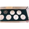 Image 4 : RCM 1988 Calgary Winter Olympics Silver 10-Coin Set (COA #192204) (92.5%) (Each Coin 1 Troy Ounce Si