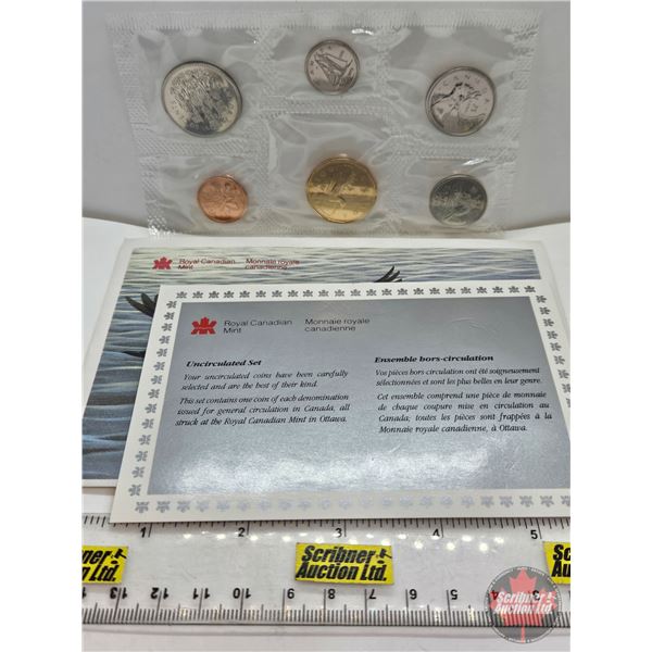 RCM Canada Uncirculated Year Set 1991 (SEE PICTURES!)   (Listing & Descriptions are a GUIDE ONLY and