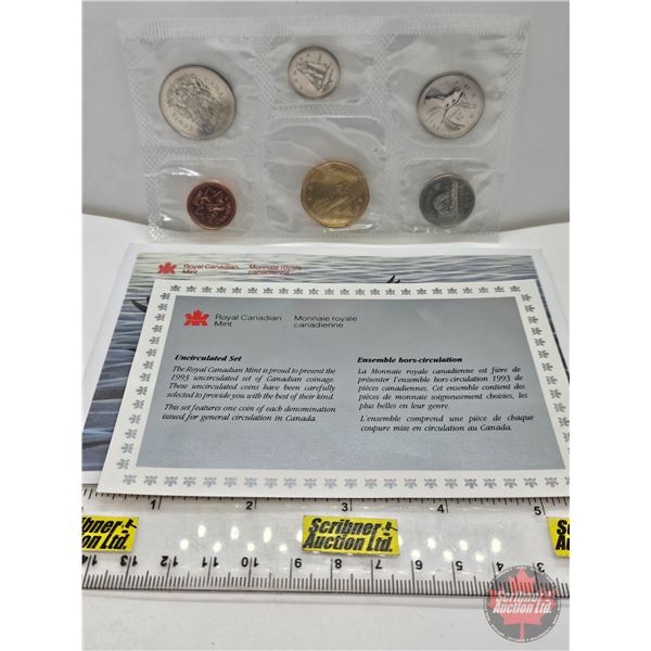 RCM Canada Uncirculated Year Set 1993 (SEE PICTURES!)   (Listing & Descriptions are a GUIDE ONLY and