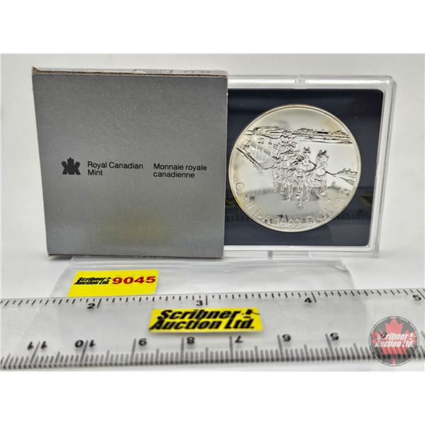 RCM Canada 1992 Kingston to York Stagecoach : Uncirculated Silver Dollar (SEE PICTURES!)   (Listing 