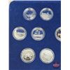 Image 3 : RCM Canada 1992 Confederation 125th 13-Coin Set : Blue Velvet Case (SEE PICTURES!)   (Listing & Desc