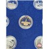 Image 4 : RCM Canada 1992 Confederation 125th 13-Coin Set : Blue Velvet Case (SEE PICTURES!)   (Listing & Desc
