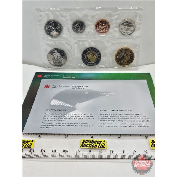 RCM Canada Uncirculated Year Set 2000 (SEE PICTURES!)   (Listing & Descriptions are a GUIDE ONLY and