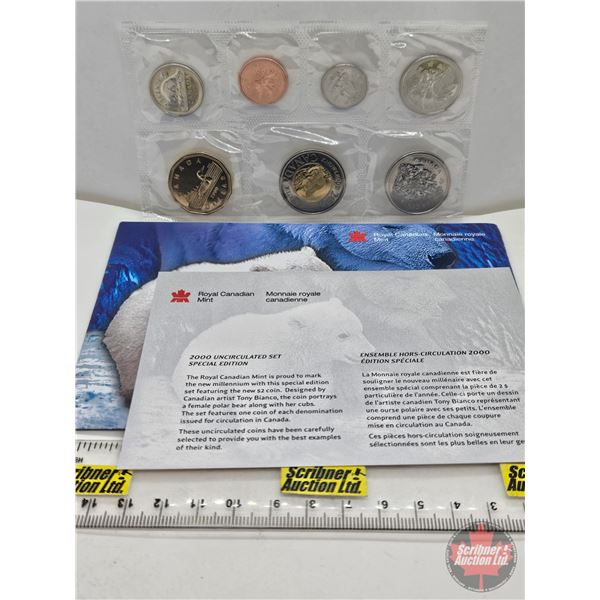 RCM Canada Uncirculated Year Set 2000 Special Edition (SEE PICTURES!)   (Listing & Descriptions are 