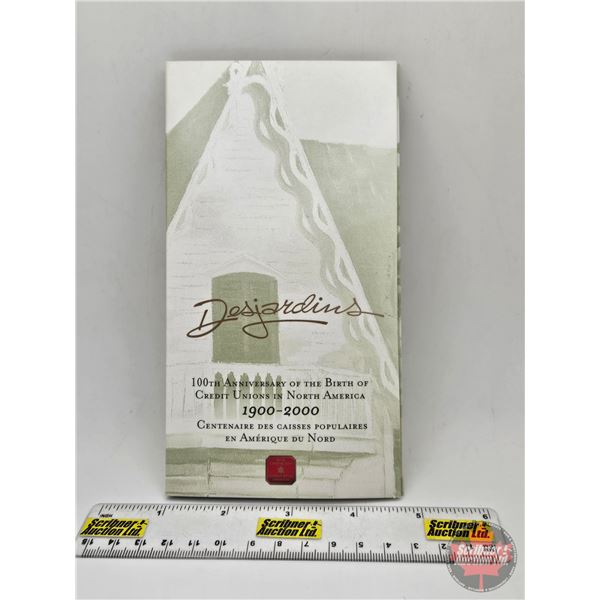 RCM Canada 2000 Ten Cent : Desjardins 100th Anniversary of the Birth of Credit Unions in North Ameri