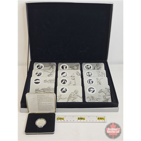 RCM 1998-2000 Sterling Silver Coin Sports Series (Collector Case) (92.5%) ~ 1998 Grand Prix Racing ~
