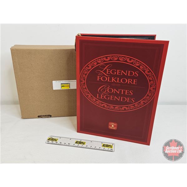 RCM Canada 2001 LEGENDS & FOLKLORE 50-Cent Sterling Silver Coin Book Set (SEE PICTURES!)   (Listing 