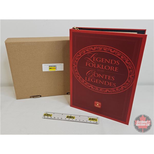 RCM Canada 2002 LEGENDS & FOLKLORE 50-Cent Sterling Silver Collector Set (SEE PICTURES!)   (Listing 