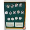 Image 3 : RCM 2003 Festivals of Canada : Fifty Cent : 13-Coin Set (Sterling Silver) (COA's) (#01998) (SEE PICT