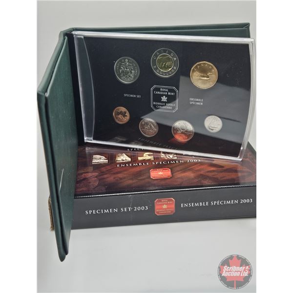 RCM Canada 2003 Specimen Set (SEE PICTURES!)   (Listing & Descriptions are a GUIDE ONLY and are subj