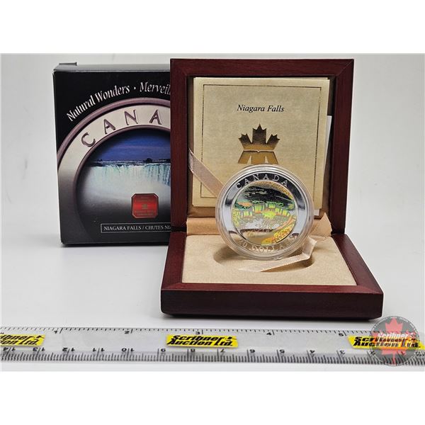 RCM Canada 2003 Natural Wonders : Niagara Falls : $20 Silver Coin (COA #10609) (99.99%) (SEE PICTURE