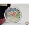 Image 3 : RCM Canada 2004 Butterfly Collection : 50-Cent Silver Coin : Tiger Swallowtail (COA #18405) (92.5%) 