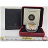RCM Canada 2004 Butterfly Collection : 50-Cent Silver Coin : Clouded Sulphur (COA #18630) (92.5%) (S