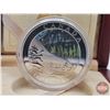 Image 2 : RCM Canada 2004 Natural Wonders : Northern Lights: $20 Silver Coin : Aurora Borealis (COA #16241) (9