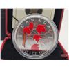 Image 2 : RCM Canada 2004 Silver Maple Leaf Coloured Five Dollar 1oz Fine Silver Coin (COA #16240)  (99.99%) (