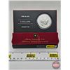 Image 1 : RCM Canada 2005 $5 Coin : 1oz Silver Maple Leaf V-J Day (COA #6387) (99.99%) (SEE PICTURES!) (GST Ex