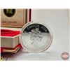 Image 3 : RCM Canada 2005 $15 Lunar Coin : Rooster (COA #21767) (Sterling) (Central Octagonal Cameo Plated in 