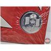 Image 2 : RCM Canada 2005 : 40th Anniversary of the Canadian Flag : Brilliant Uncirculated Silver Dollar & CD-