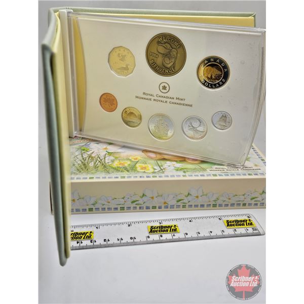 RCM Canada 2006 Commemorative Baby Sterling Silver Coin Set (COA) (SEE PICTURES!)   (Listing & Descr