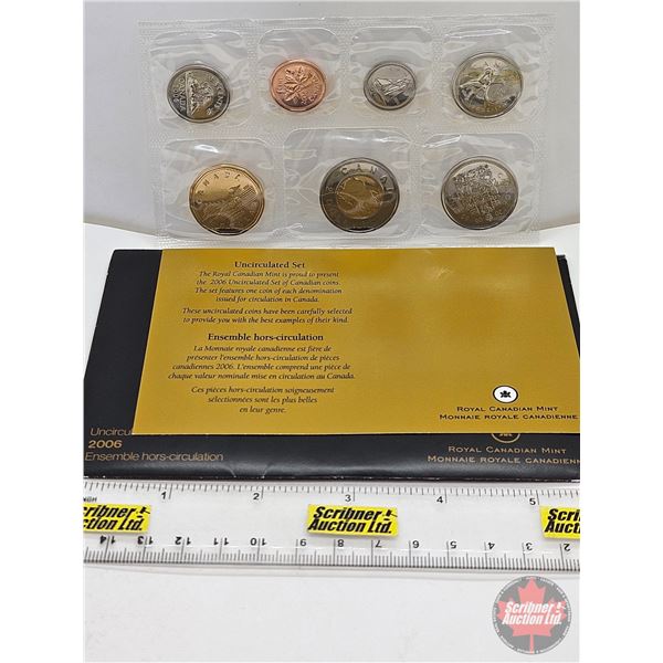RCM Canada Uncirculated Year Set 2006 (SEE PICTURES!)   (Listing & Descriptions are a GUIDE ONLY and