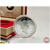 Image 3 : RCM Canada 2006 $15 Lunar Coin : Dog (COA #22118) (Sterling) (Central Octagonal Cameo Plated in 24-k