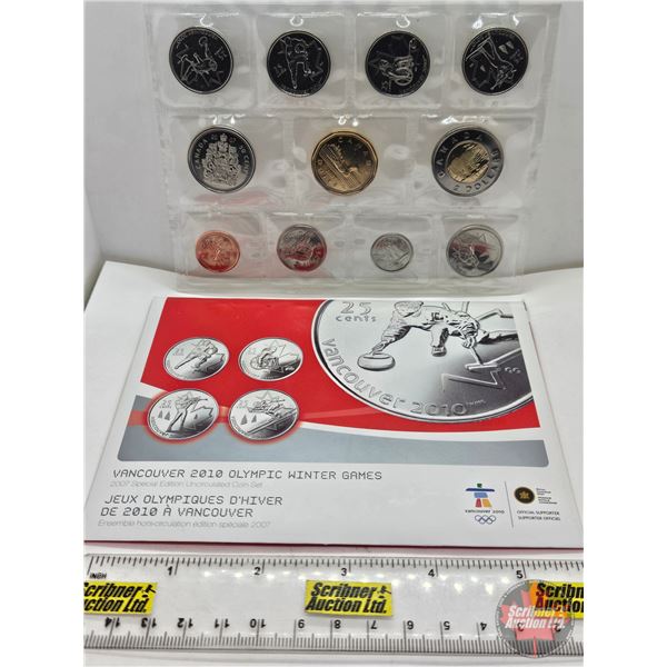 RCM Canada 2007 Special Edition Uncirculated Coin Set : Vancouver 2010 Olympic Winter Games (SEE PIC