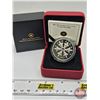 RCM Canada 2007 : $20 Sterling Silver Coin : Crystal Snowflake (COA #06144) (Swarovski Snowflake) (9