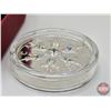 Image 4 : RCM Canada 2007 : $20 Sterling Silver Coin : Crystal Snowflake (COA #06144) (Swarovski Snowflake) (9