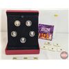 RCM Canada 2008 / 2009 Vignettes of Royalty Series : Sterling Silver $15 : Five-Coin Set (COA's) (92