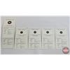 Image 8 : RCM Canada 2008 / 2009 Vignettes of Royalty Series : Sterling Silver $15 : Five-Coin Set (COA's) (92