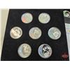 Image 2 : RCM Canada 2007 / 2008 / 2009 : Vancouver 2010 Olympics : Sterling Silver $25 : Fifteen-Coin Set (CO