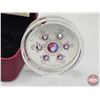 Image 3 : RCM Canada 2009 : $20 Silver Coin : Pink Crystal Snowflake (COA #05063) (Swarovski Elements) (99.99%