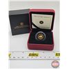 RCM Canada 2009 : 1/25 Ounce 50-Cent Fine Gold Coin (COA #04998) (99.99%) (SEE PICTURES!) (GST Exemp